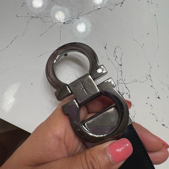 Salvatore Ferragamo Black Belt Accessory